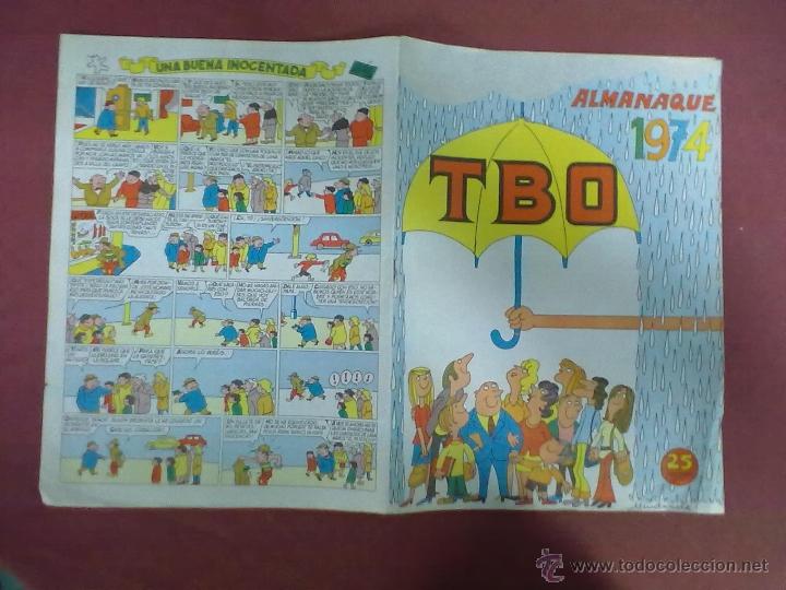 Tebeos: TBO ALMANAQUE 1974 - Foto 1