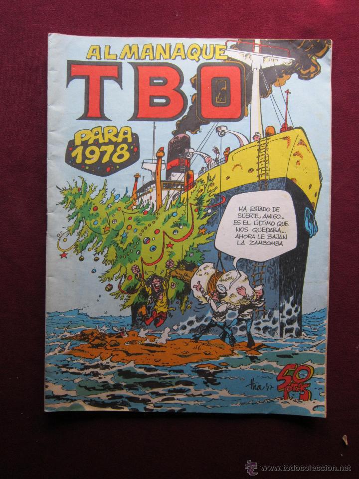 Tebeos: ALMANAQUE TBO PARA 1978 DE BUIGAS - Foto 1