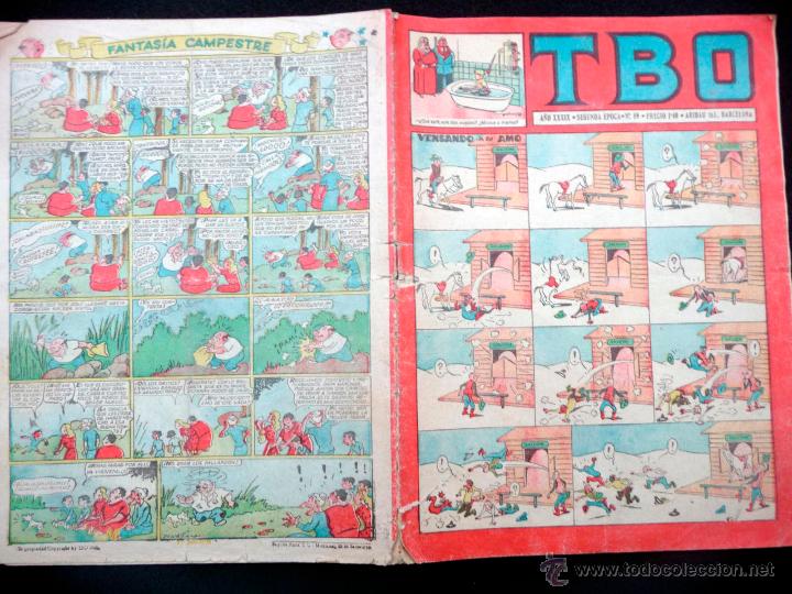 Tebeos: TBO. 2&ordf; &Eacute;POCA. N&ordm; 89. 1,40 PTAS - Foto 3