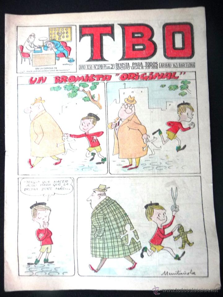 Tebeos: TBO. N&ordm; 278. 2 PTAS - Foto 1