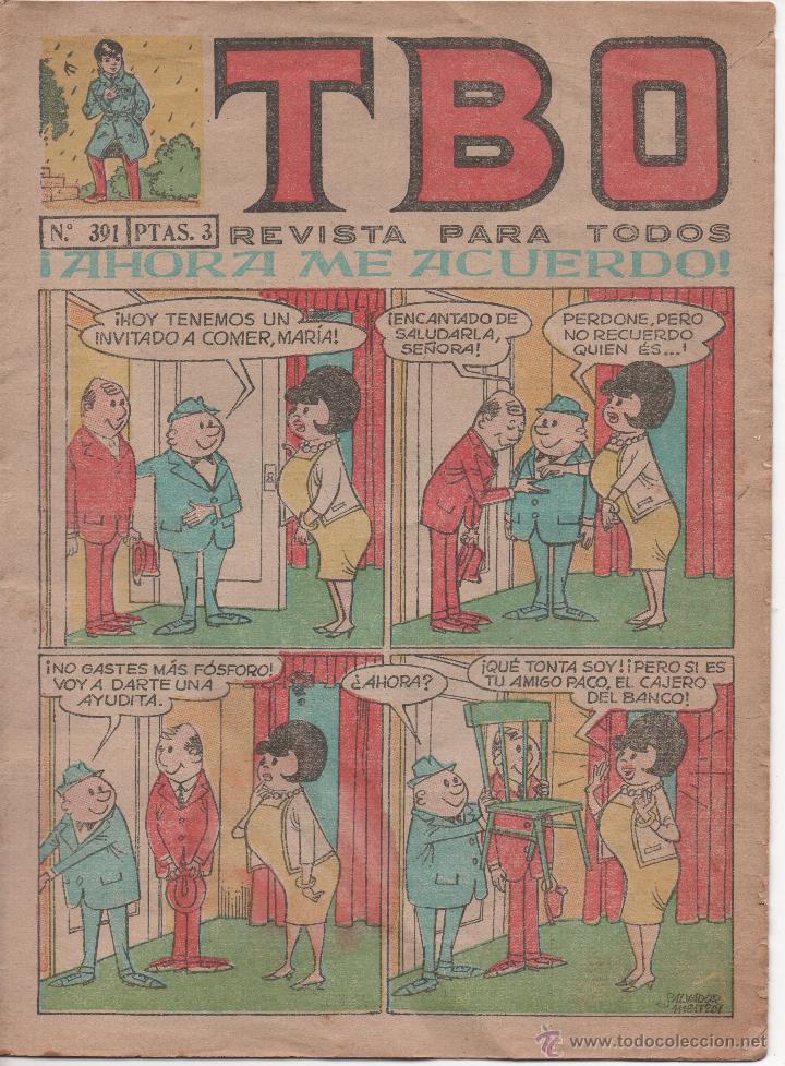 Tebeos: TBO N&ordm; 391 .-1965 EDICIONES BUIGAS - Foto 1