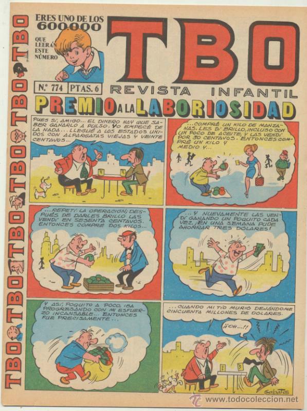 Tebeos: TBO n&ordm;  774. - Foto 1