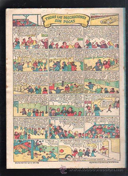 Tebeos: PAGINAS COMICAS DE EDICIONES TBO. DESEMBARCO FRUSTADO - Foto 2