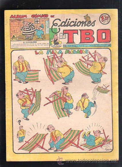 Tebeos: ALBUM COMICO DE EDICIONES TBO. LA SILLA PLEGABLE - Foto 1