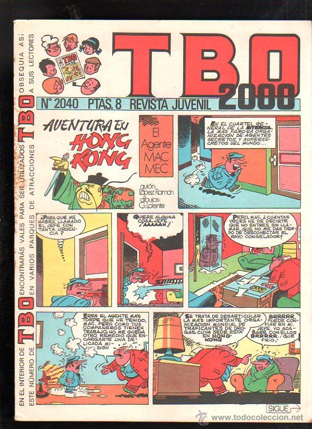 Tebeos: REVISTA JUVENIL. TBO 2000. N&ordm; 2040. - Foto 1