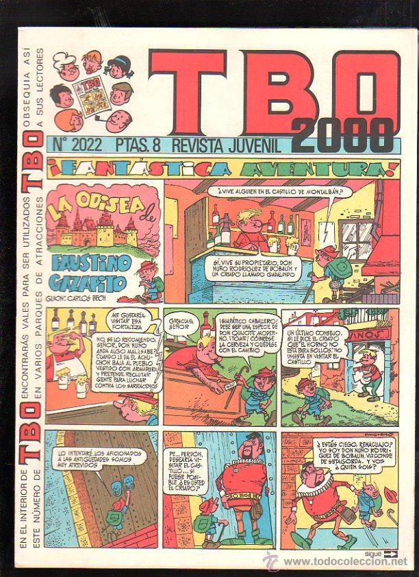 Tebeos: REVISTA JUVENIL. TBO 2000. N&ordm; 2022. - Foto 1