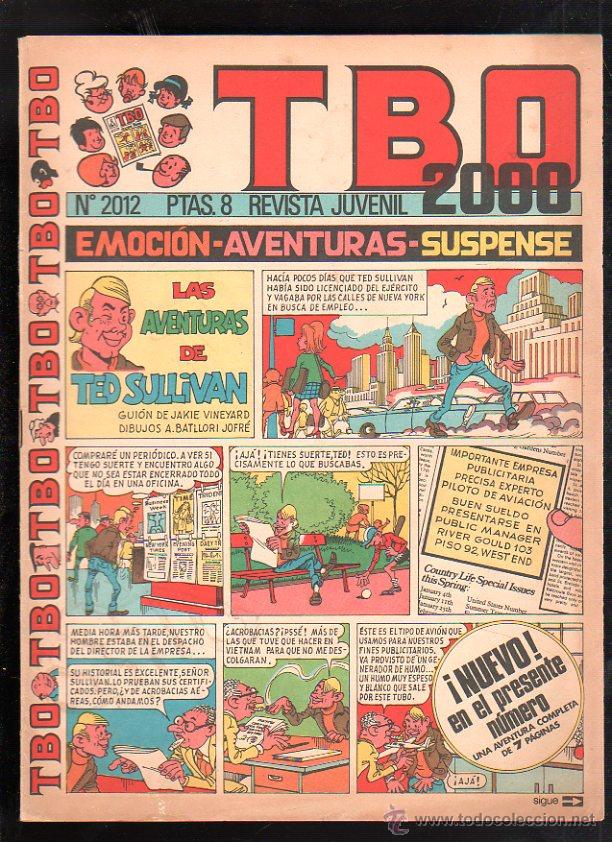 Tebeos: REVISTA JUVENIL. TBO 2000. N&ordm; 2012. - Foto 1