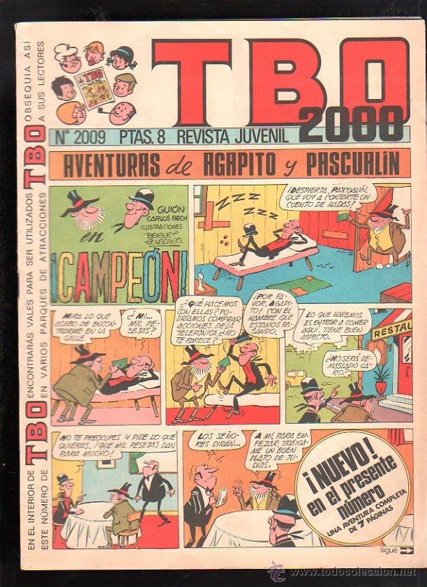 Tebeos: REVISTA JUVENIL. TBO 2000. N&ordm; 2009. - Foto 1