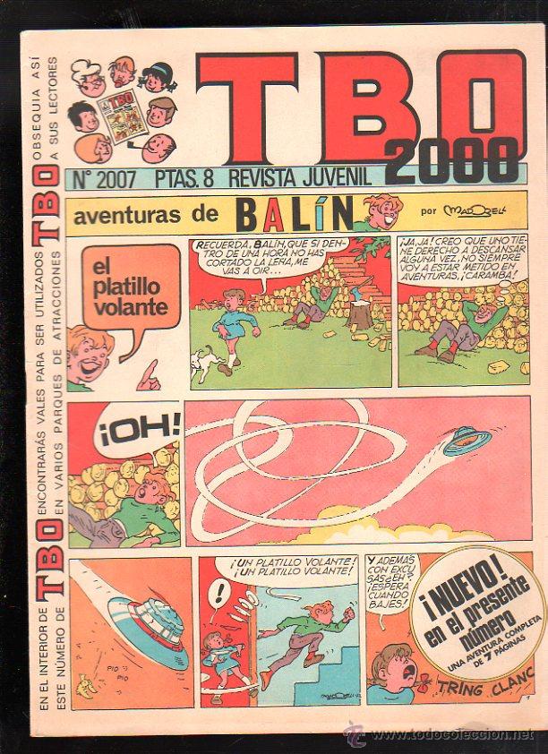 Tebeos: REVISTA JUVENIL. TBO 2000. N&ordm; 2007. - Foto 1