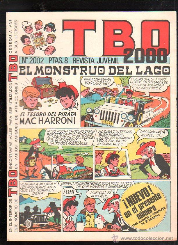 Tebeos: REVISTA JUVENIL. TBO 2000. N&ordm; 2002. - Foto 1