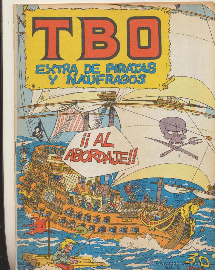 Tebeos: TBO. Extra de Piratas y N&aacute;ufragos, - Foto 1