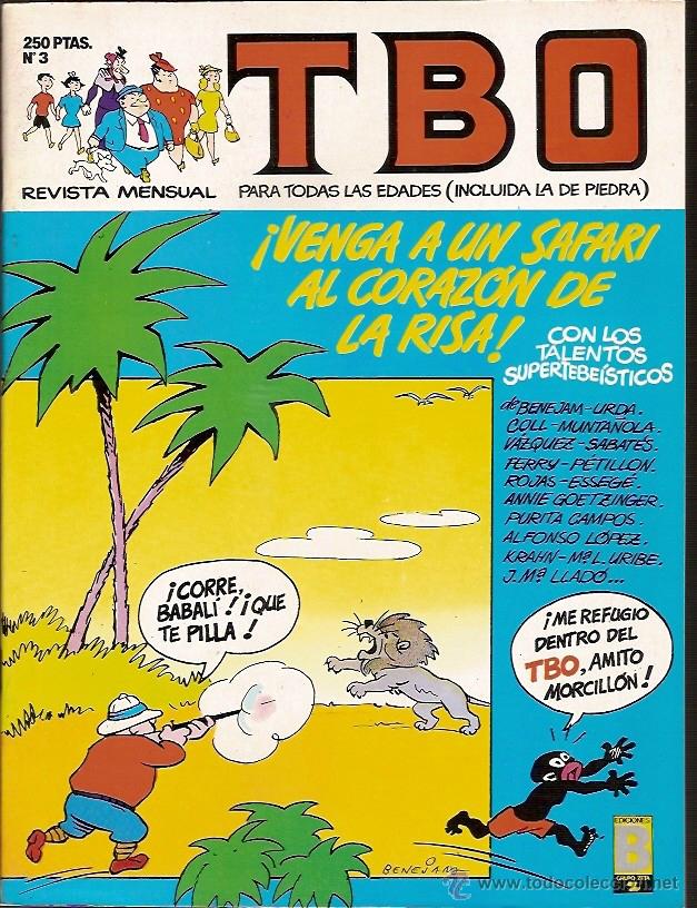 Tebeos: REVISTA N&ordm; 3 TBO EDICIONES B - Foto 1