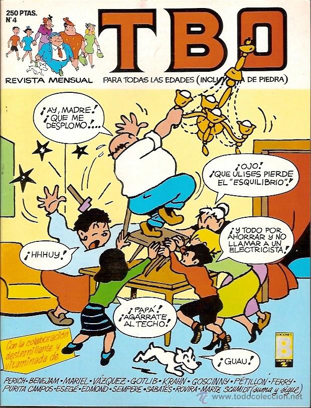 Tebeos: REVISTA N&ordm; 4 TBO EDICIONES B - Foto 1