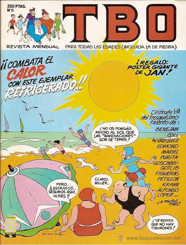 Tebeos: REVISTA N&ordm; 6 TBO EDICIONES B - Foto 1