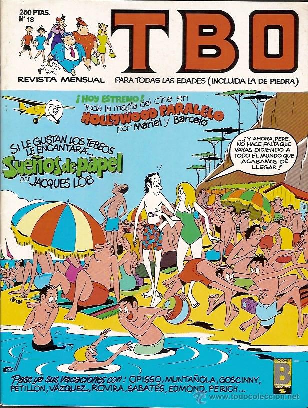 Tebeos: REVISTA N&ordm; 18 TBO EDICIONES B - Foto 1