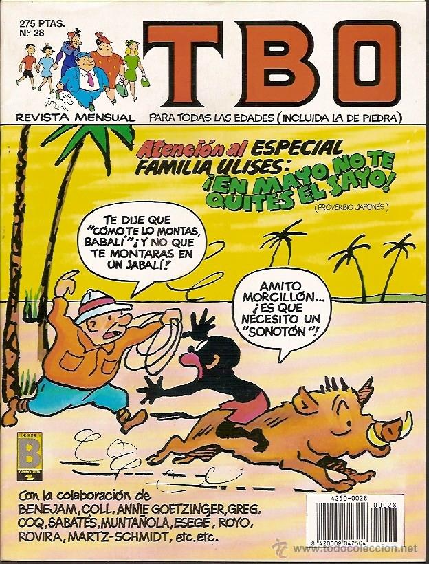 Tebeos: REVISTA N&ordm; 28 TBO EDICIONES B - Foto 1