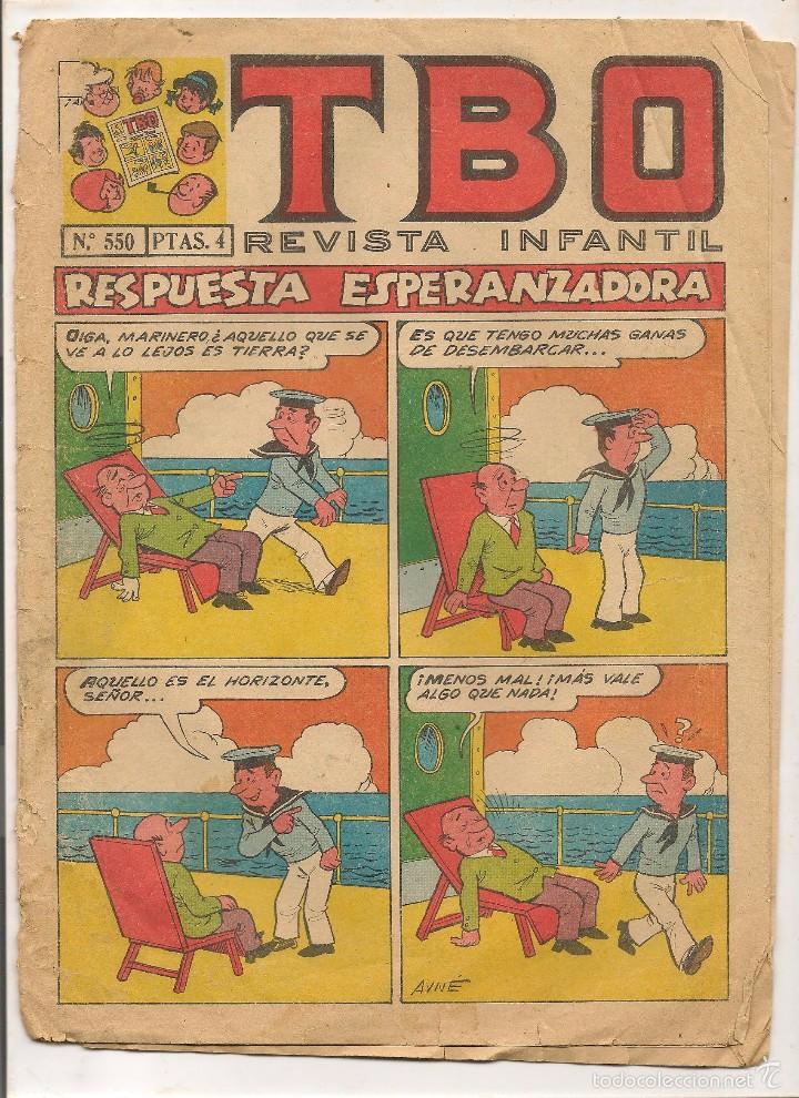 Tebeos: TBO. N&ordm; 550. BUIGAS. (Z/C4) - Foto 1
