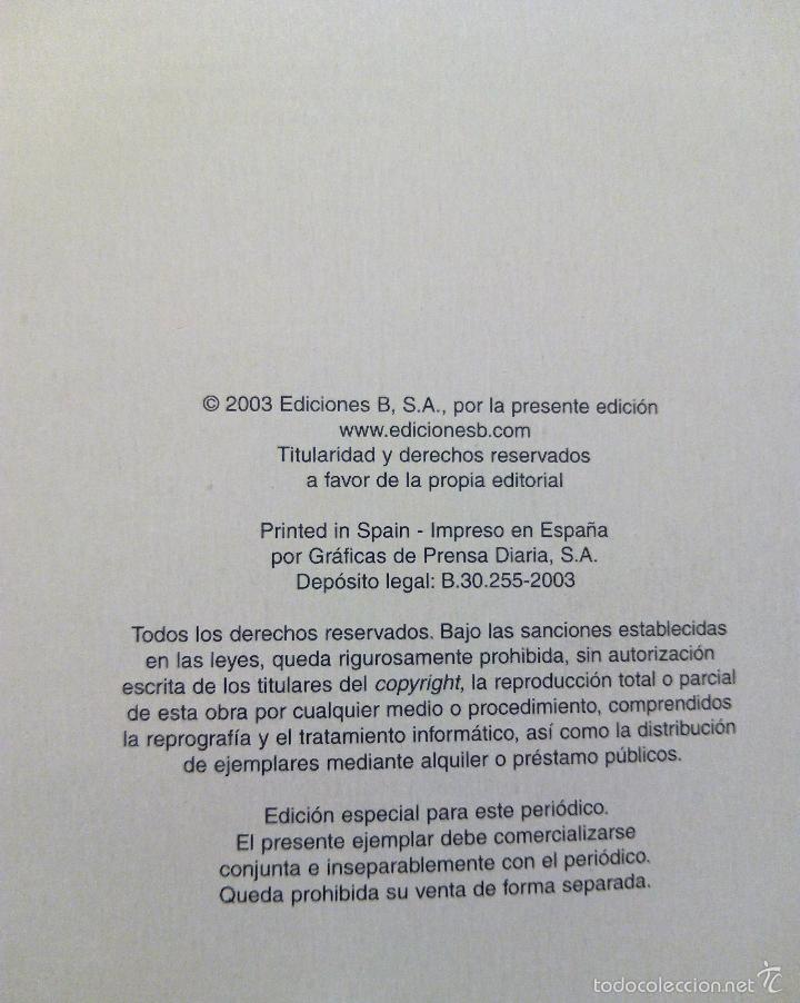 Tebeos: TBO - CAPTURA SORPRENDENTE - EDICIONES B - 2003. - Foto 6