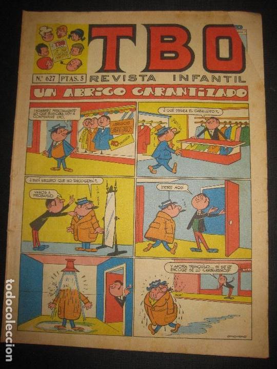 TBO Nº 627. 31 OCTUBRE 1969. (Tebeos y Comics - Buigas - TBO)