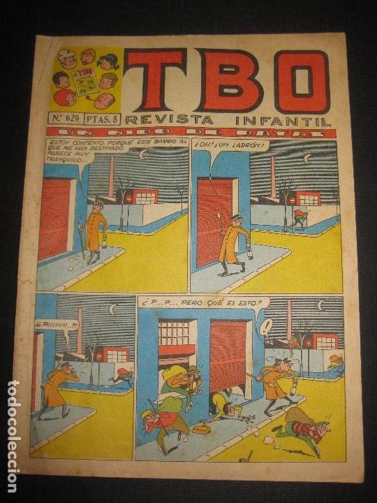 TBO Nº 629. 14 NOVIEMBRE 1969. (Tebeos y Comics - Buigas - TBO)