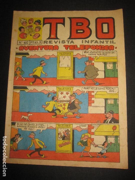Tebeos: TBO N&ordm; 652. 24 ABRIL 1970.. - Foto 1