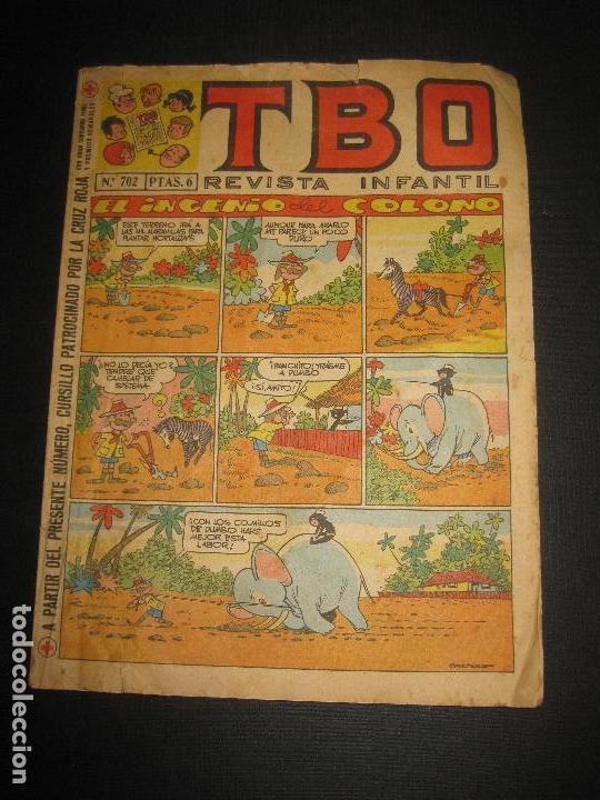 Tebeos: TBO N&ordm; 702. 9 ABRIL 1971 - Foto 1
