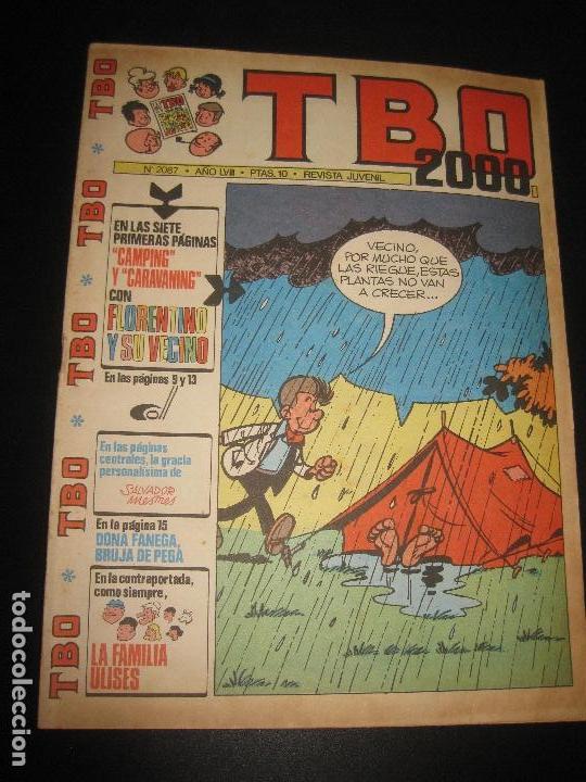 Tebeos: TBO 2000. N&ordm; 2087. AGOSTO 1974 - Foto 1