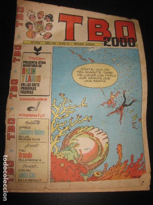 Tebeos: TBO 2000. N&ordm; 2086. AGOSTO 1974 - Foto 1