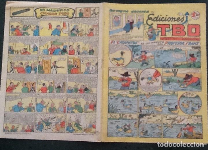 Tebeos: REVISTA C&Oacute;MICA DE EDICIONES TBO, EL CAZAPATOS - Foto 1