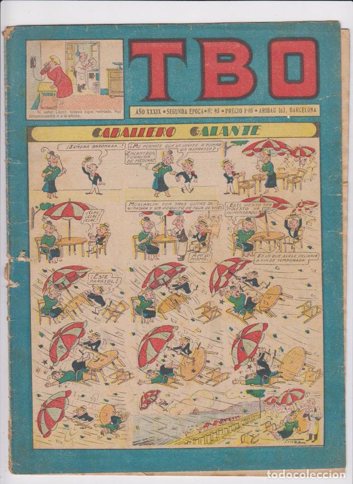 Tebeos: TBO n&ordm;  93. Buigas  1952. - Foto 1