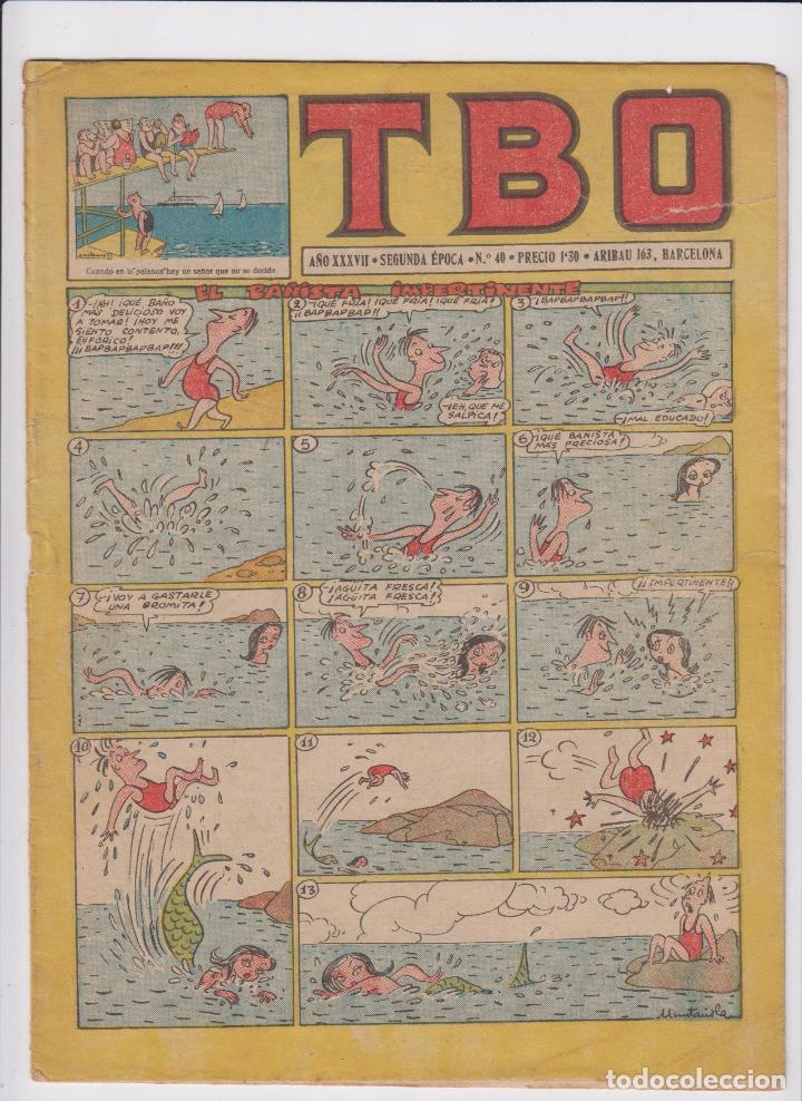 Tebeos: TBO n&ordm;  40. Buigas  1952. - Foto 1