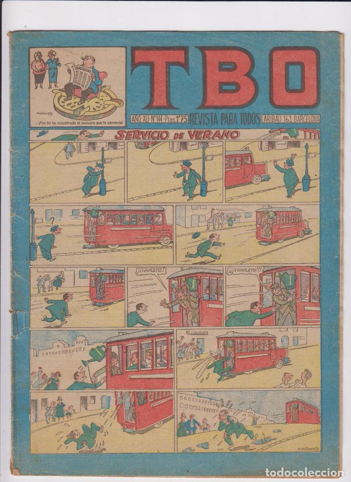 Tebeos: TBO n&ordm;  144. Buigas  1952. - Foto 1