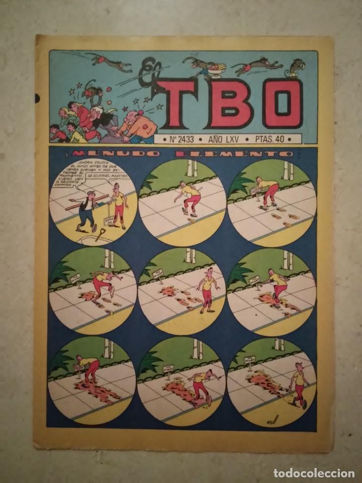Tebeos: EL TBO - NUMERO 2433 - COMICS - BUIGAS - Foto 1