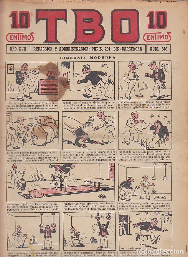 Tebeos: COMIC COLECCION TBO N&ordm; 846 - Foto 1