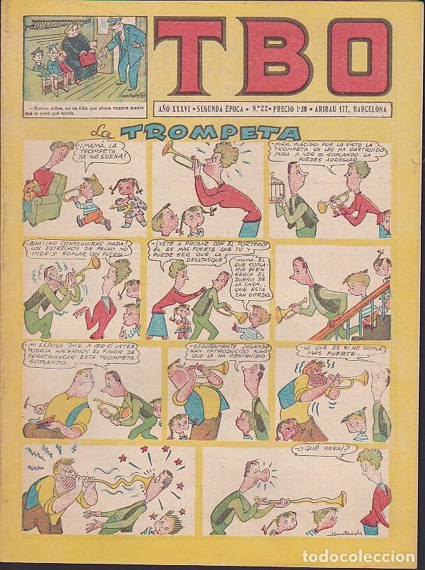 Tebeos: COMIC COLECCION TBO N&ordm; 22 - Foto 1