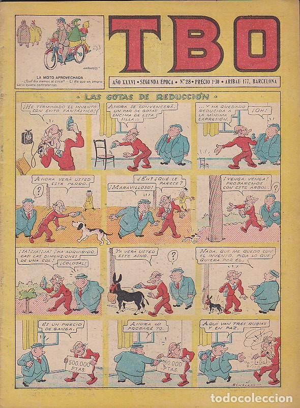 Tebeos: COMIC COLECCION TBO N&ordm; 28 - Foto 1