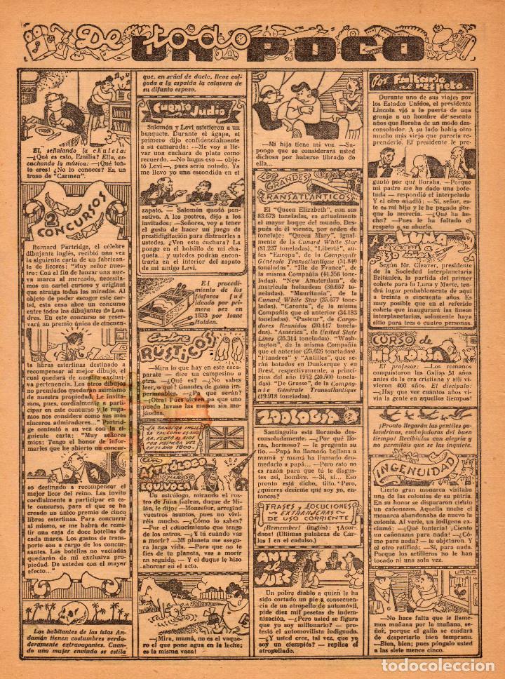 Tebeos: SIN PORTADAS - Chispas Humor&iacute;sticas TBO - Foto 2