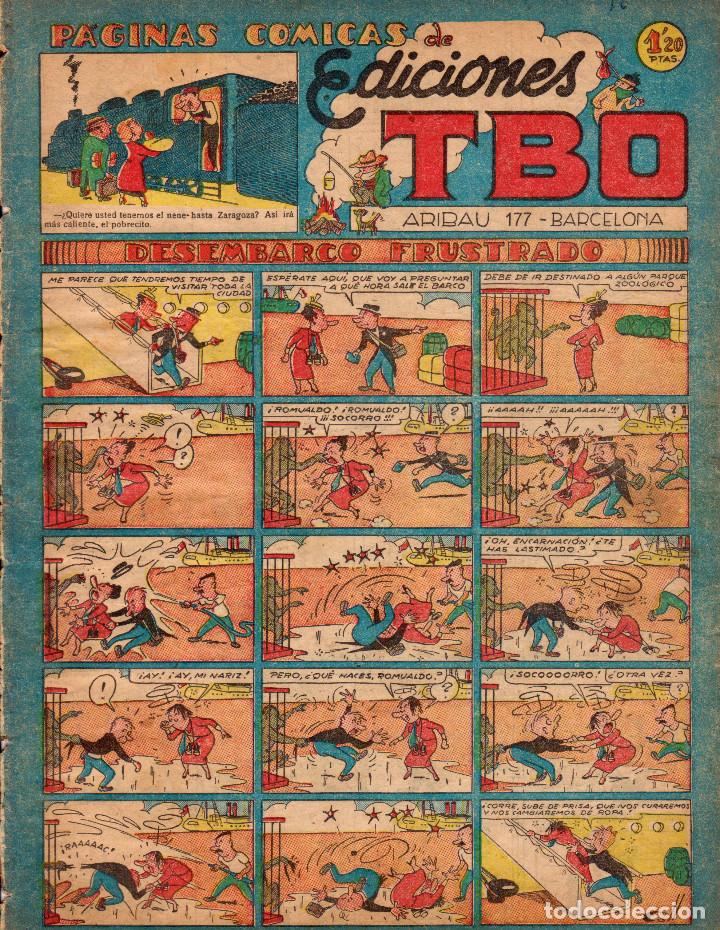 Tebeos: P&aacute;ginas C&oacute;micas de Ediciones TBO. N&uacute;mero 16 - Foto 1
