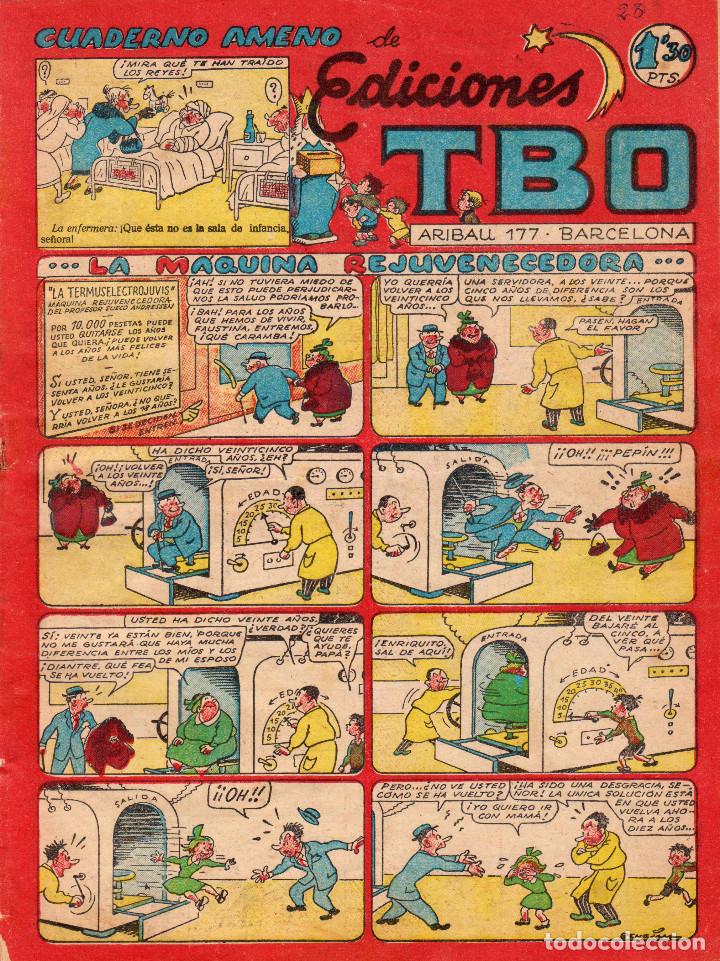 Tebeos: Cuaderno Ameno de Ediciones TBO. N&uacute;mero 28 - Foto 1
