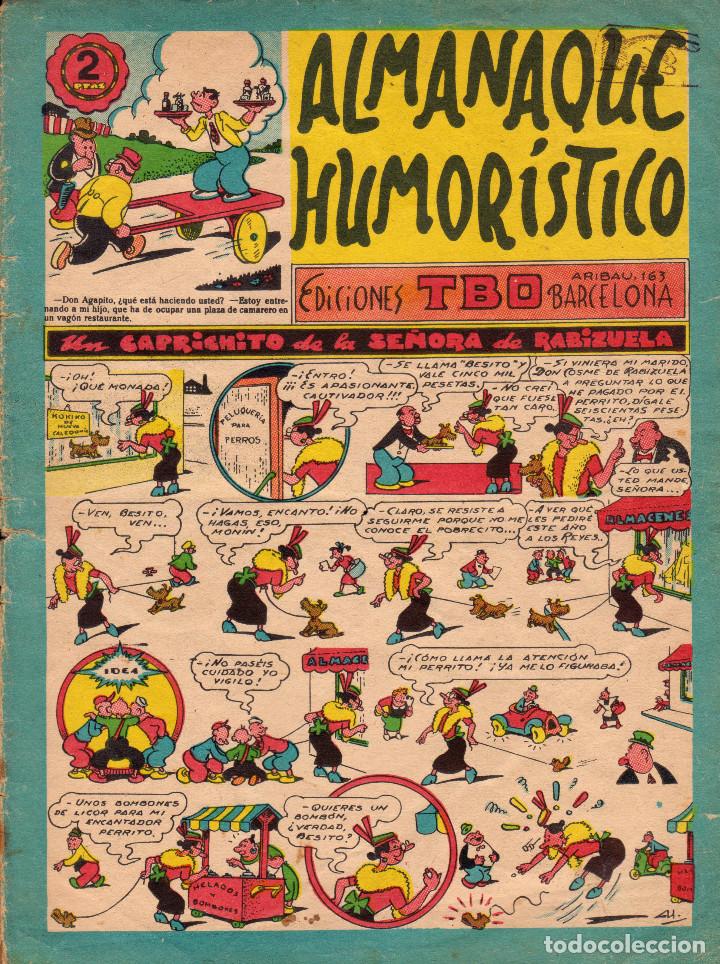 Tebeos: Almanaque Humor&iacute;stico Ediciones TBO - Foto 1
