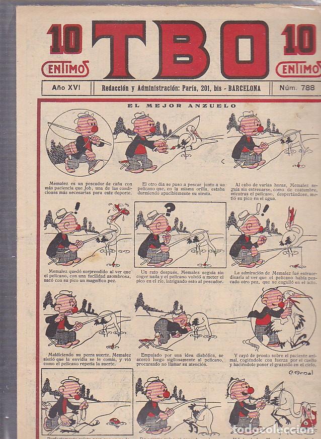 Tebeos: COMIC COLECCION TBO 1&ordf; EPOCA N&ordm; 788 - Foto 1