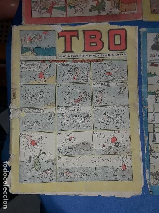 Tebeos: LOTE DE 8 TBO 1928 - Foto 4