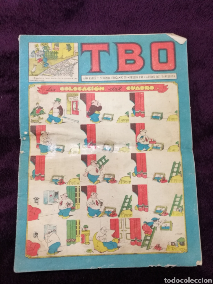 Tebeos: TBO n&deg; 78 ORIGINAL a&ntilde;o 1955 - Foto 1