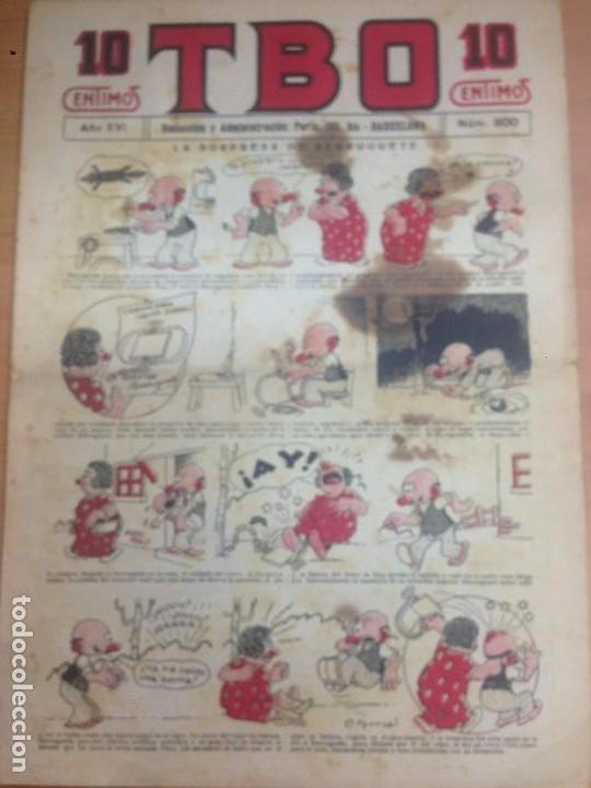 Tebeos: COMIC TBO 10 CENTIMOS N&ordm; 800 - Foto 1