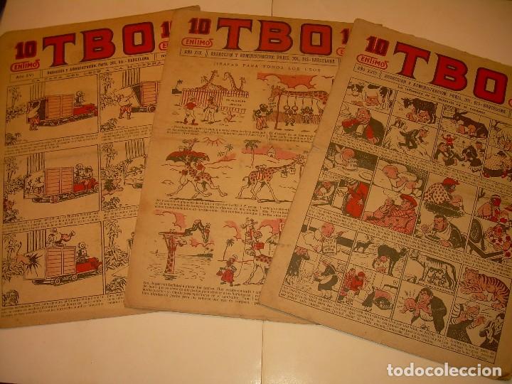 Tebeos: TRES TBO....10 CENTIMOS. - Foto 1