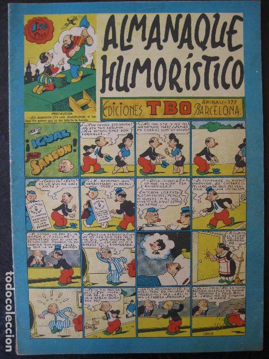 Tebeos: ALMANAQUE HUMORISTICO PARA 1950 - Foto 1
