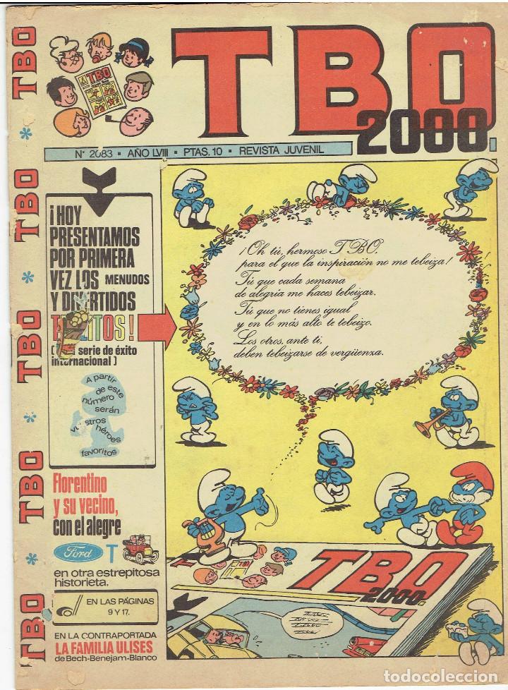 Tebeos: REVISTA COMICA TBO N&ordm; 2083 - Foto 1