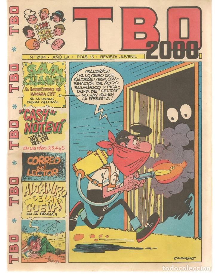 Tebeos: TBO 2000. N&ordm; 2194. BUIGAS. (ST/A00) - Foto 1