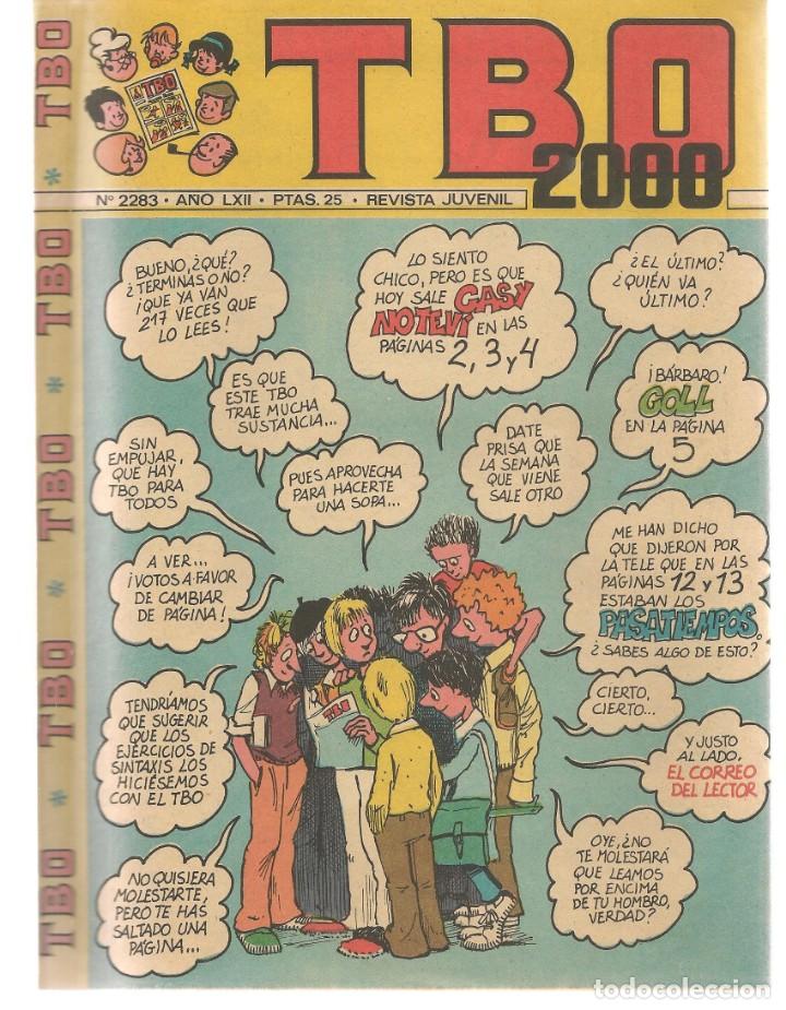 Tebeos: TBO 2000. N&ordm; 2283. BUIGAS. (ST/A00) - Foto 1