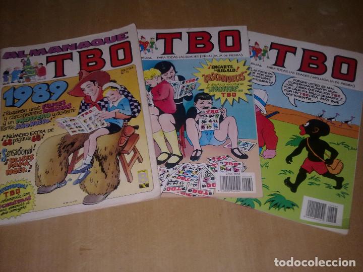 Tebeos: LOTE  ALMANAQUE 1989 Y 2 TEBEOS - Foto 1